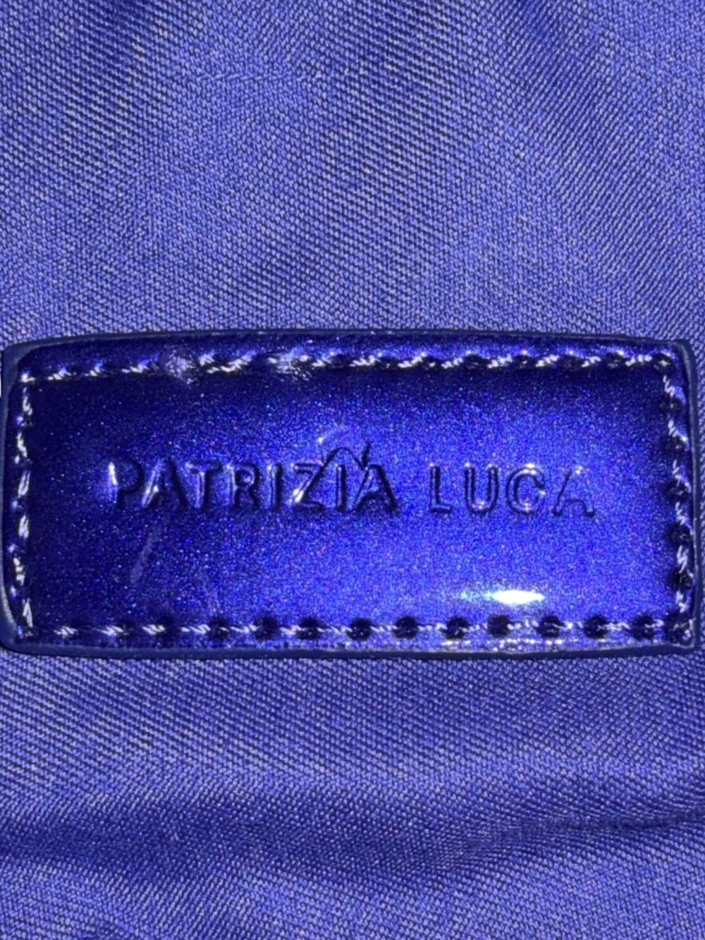 Patrizia Luca Black Geometric Crossbody Bag Convertible Clutch - Picture 7 of 9